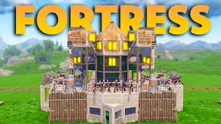 The Fortress  Triple Bunker 2x2  Mountain Roof  META Compound  Simple amp Easy  2024 Rust Base [upl. by Quartet]