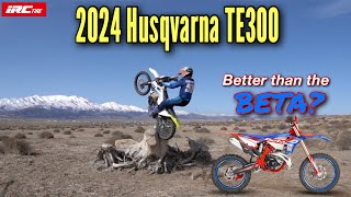 Better than the Beta in Every Way 2024 Husqvarna TE300 In Depth Review [upl. by Anallise815]