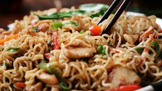 Easy Chicken Chow Mein Recipe [upl. by Lirva94]