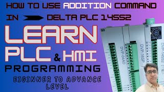 how to use addition command in delta plc [upl. by Wendi995]