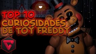 TOP 10 CURIOSIDADES DE TOY FREDDY  Five Nights at Freddys  FNAF 2 [upl. by Ytsur]