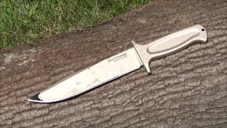 Cold Steel Drop Forged Survivalist Knife Review [upl. by Dirgis]