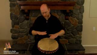 A Fast 68 Rhythm Djembe tutorials with Bruce Harding [upl. by Ilak148]