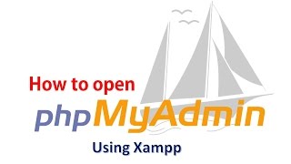 Open localhostphpMyAdmin control panel using Xampp [upl. by Berton387]