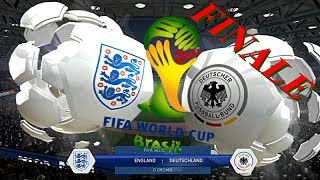 Deutschland gegen England  WM 2014 Brasilien FINALE  Let´s Play Fifa 14 ◄DFB 10► [upl. by Flem]