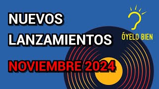 NUEVOS LANZAMIENTOS Noviembre 2024  Opeth The Cure Tyler Linkin Park Rauw Alejandro [upl. by Theodosia]