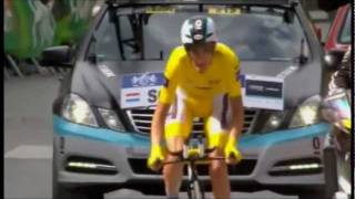 Cadel Evans vs Andy Schleck Showdown at Grenoble [upl. by Ahsayn967]