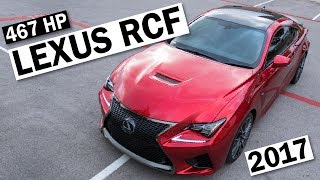 2017 LEXUS RC F DRIVING REVIEW  1 Month Later [upl. by Euhc]