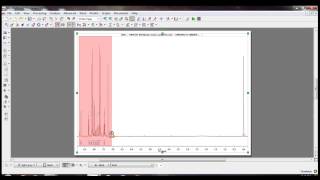 CHEM 344 MestReNova 1HNMR Example  Nitration Crude Product [upl. by Casi]