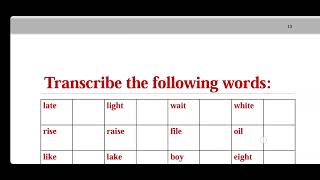 Phonetics Chapter 4  Vowels Diphthongs amp Triphthongs [upl. by Nami]