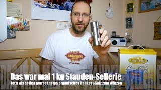 Organisches Salz selbst herstellen Rezept für Gesundheit VEGAN [upl. by Garretson272]