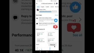 Facebook par earning start 😱 shortvideo viralvideo tranding [upl. by Retsam]