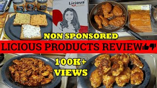 LICIOUS  LICIOUS REVIEW  LICIOUS SPREAD REVIEW  LICIOUS READY TO COOK  HOW TO USE LICIOUS APP [upl. by Jeconiah849]