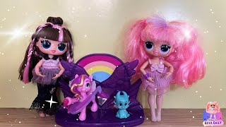 LOL OMG Unicorn Party Magic Music amp Baby Unicorn Fun [upl. by Breanne889]