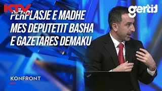 Përplasje e madhe mes deputetit Basha e gazetares Demaku  KTV [upl. by Etnovad]