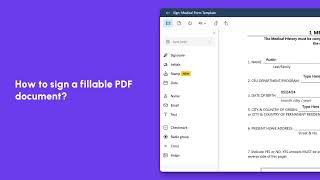 How to sign a fillable PDF document [upl. by Ramuk]