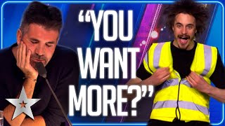 Comedian Viggo Venn makes HIVIS HILARIOUS  Unforgettable Audition  Britains Got Talent [upl. by Corilla965]