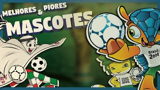 MASCOTES DA COPA OS MELHORES E PIORES [upl. by Allicserp]