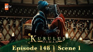 Kurulus Osman Urdu  Season 2 Episode 148 Scene 1  Osman Sahab aur Malhun Khatoon ki shaadi [upl. by Byrd]