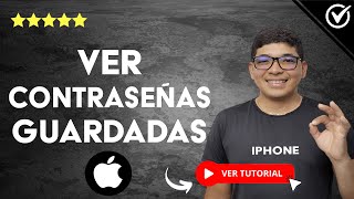 Cómo ver las CONTRASEÑAS GUARDADAS en tu iPhone  🔑​ Ver Todas tus Contraseñas ​🔑 [upl. by Nadruoj794]