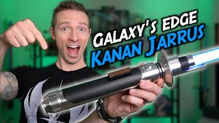 New Kanan Jarrus Galaxys Edge Legacy Lightsaber Has Landed [upl. by Auoy]