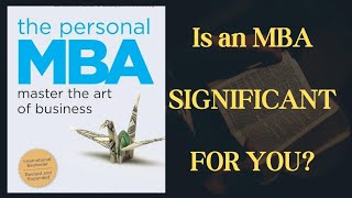 The Personal MBA by Josh Kaufman  Audiobook  book Review [upl. by Roger]