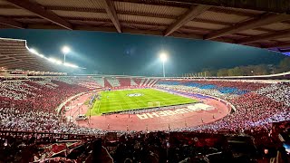 Red Star Belgrade Crvena Zvezda vs FC Barcelona champions league anthem [upl. by Acnairb892]