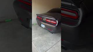 My catless 900hp pulley swapped hellcat breaks my microphone 🔥🔥 hellcat srt challenger mopar [upl. by Cesaria492]