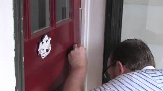 How to Install a Door Top and Side [upl. by Tandy]