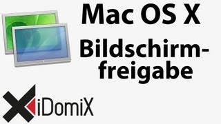 Mac Bildschirmfreigabe nutzen und einrichten Mac im Netzwerk fernsteuern [upl. by Akirehs]