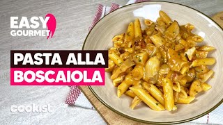 PASTA ALLA BOSCAIOLA la CREMOSISSIMA ricetta autunnale FACILE e GUSTOSA 🍄😍 [upl. by Lamonica]