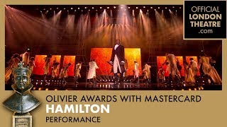 Hamilton performance at the Olivier Awards 2018 with Mastercard [upl. by Ced]