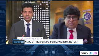 NMDC Q1 Iron Ore Performance Remains Flat  NDTV Profit [upl. by Adnorehs]