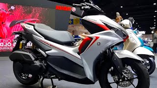 2024 YAMAHA AEROX 155 GRAY ABS LATEST REVIEW PRICE SPECS AND FEATURES [upl. by Kimbra]