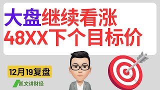 大盘继续看涨，48XX下个目标价｜12月19号复盘｜凯文讲财经｜SPY QQQ NVDA TSLA AAPL AMD｜cc有字幕 [upl. by Derrick885]