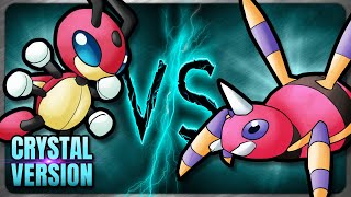 Ariados vs Ledian  Pokemon Crystal [upl. by Minette]