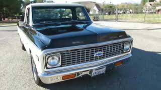 1971 CHEVROLET C10 DELUXE SHORT BED  SOLD [upl. by Alrac]