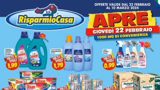 VOLANTINO  ANTEPRIMA⚠️ RISPARMIO CASA🛒DAL 22 FEBBRAIO AL 10 MARZO 2024 TANTI♡VOLANTINI [upl. by Arimak]