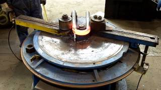 Hot Bending a Large UBolt [upl. by Nirrek]