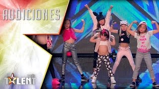 ¡Pequeñas pero matonas  Audiciones 3  Got Talent España 2017 [upl. by Pelaga781]