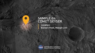 Meet the Mars Samples Comet Geyser Sample 24 [upl. by Leanahtan]