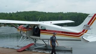 Hydravion sur la Mauricie  La Tuque  Canada [upl. by Allenaj796]