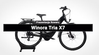 Rower Elektryczny Winora Tria X7  Prezentacja roweru [upl. by Coopersmith]