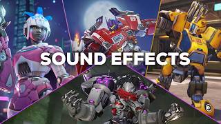 TRANSFORMERS x Overwatch Sound Effects [upl. by Aernda]