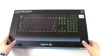 Unboxing ITA Logitech G213 Prodigy [upl. by Eledoya]