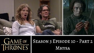 Game of Thrones S3E10 PART 2 Mhysa REACTION [upl. by Ahcila]