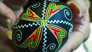 Learn How to Dye amp Color Easter Eggs  Decorate Ukrainian Ukraine Pysanky Pysanka Beginner Egg [upl. by Bianka54]