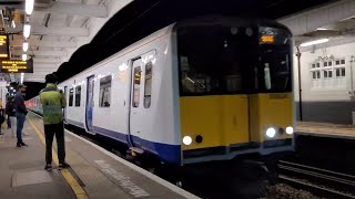 Class 315s pass Gidea Park [upl. by Olson]