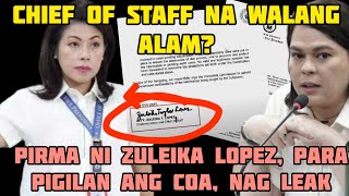 ZULEIKA LOPEZ NA CONTEMPT TINAKOT ANG COA [upl. by Peursem]