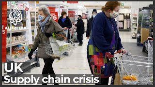 UK supply chain crisis leads to worst food shortages since 1970s [upl. by Peirce]